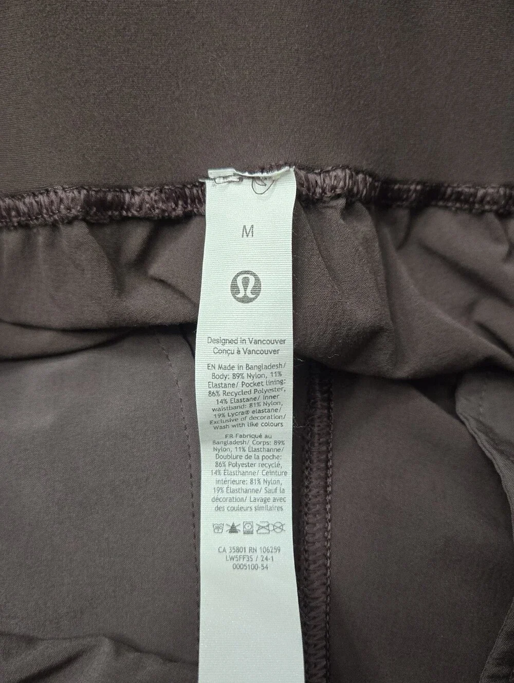 LULULEMON Stretch Woven Wide Leg Pants | M